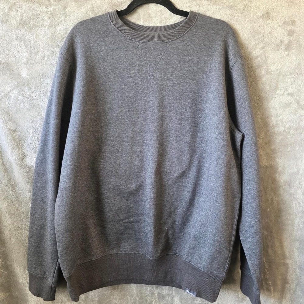 Men's Eddie Bauer Gray Crewneck Sweatshirt size Large